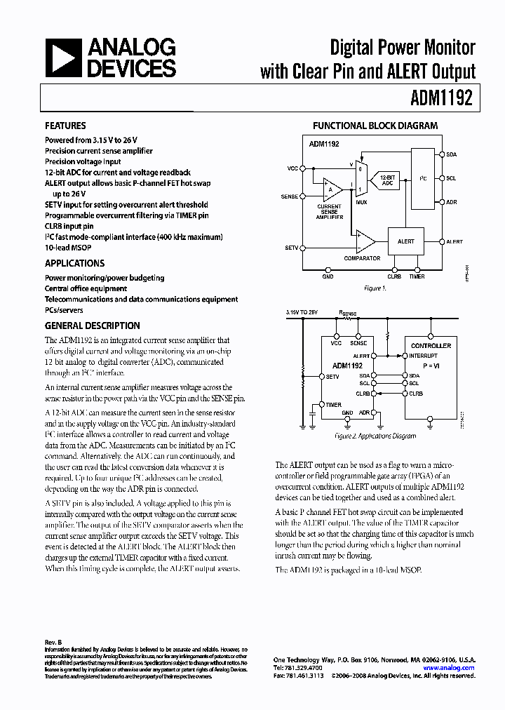 ADM1192_4771758.PDF Datasheet