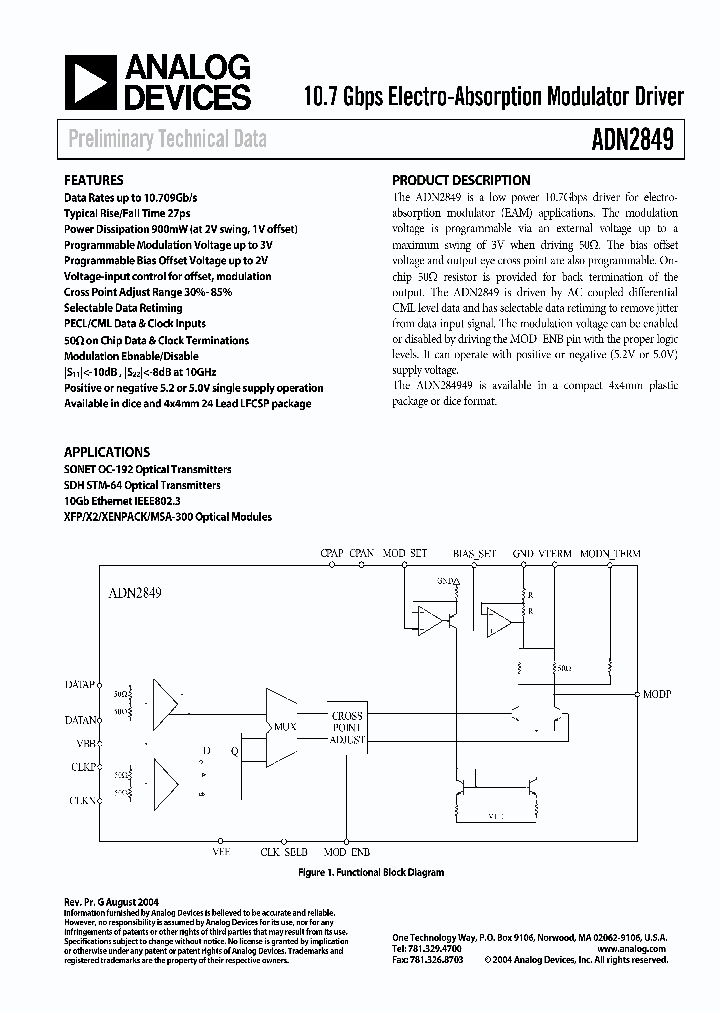 ADN2849SURF_4400917.PDF Datasheet