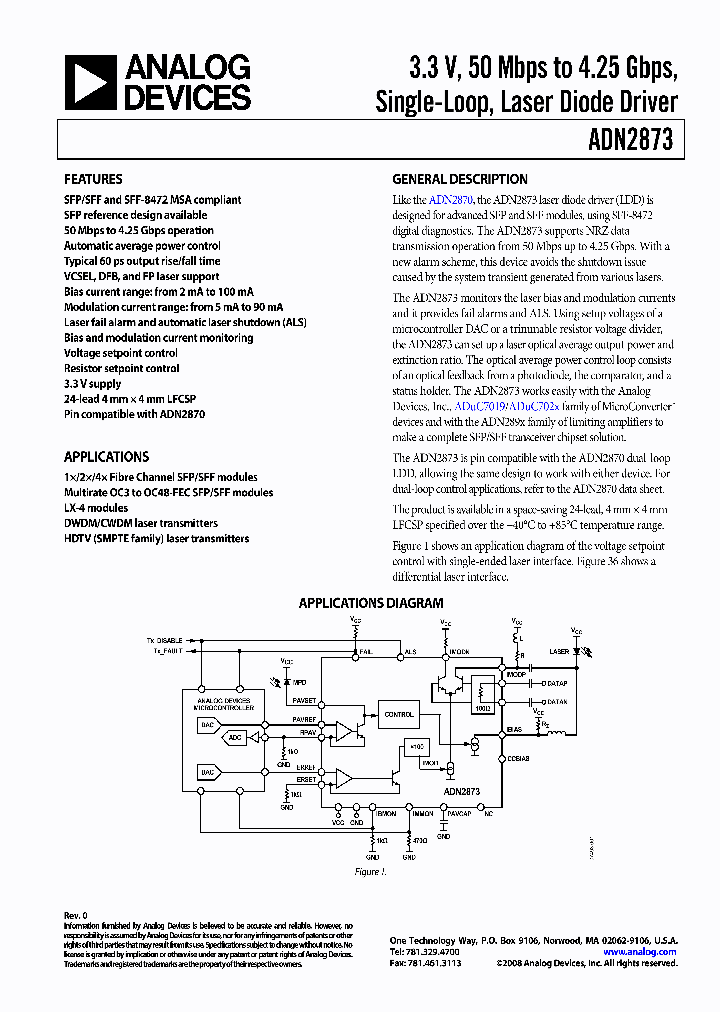 ADN2873ACPZ_4790696.PDF Datasheet