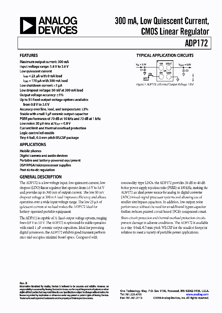 ADP172ACBZ-10-R7_4551122.PDF Datasheet