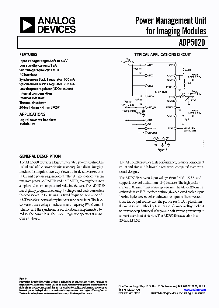 ADP5020_4534252.PDF Datasheet