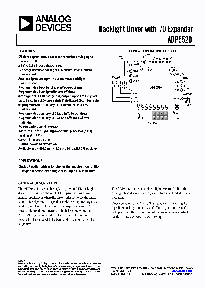 ADP5520_4257042.PDF Datasheet