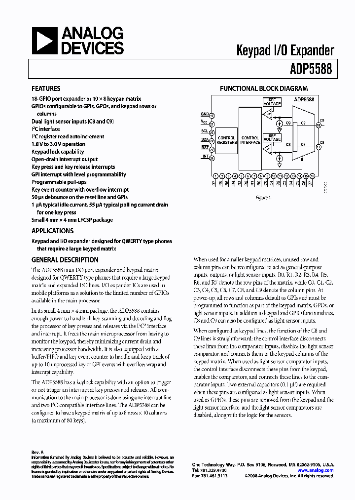 ADP5588_4286516.PDF Datasheet
