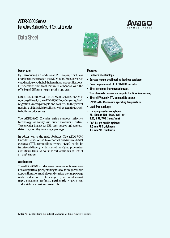 AEDR-8000_4866209.PDF Datasheet