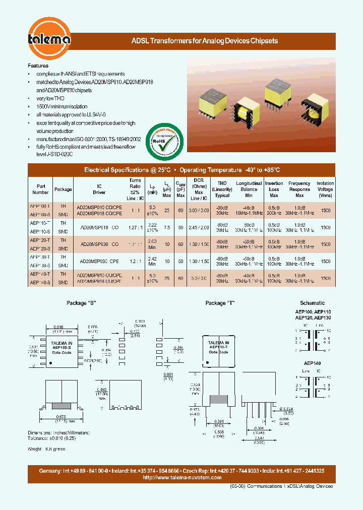 AEP100-S_4213747.PDF Datasheet