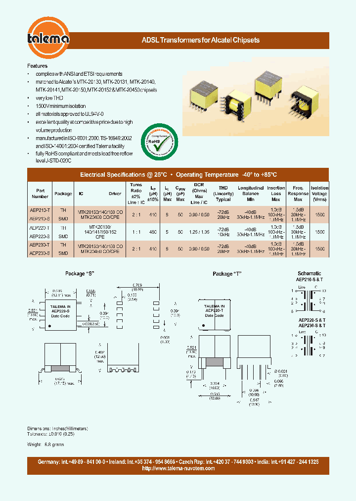 AEP230-S_4250319.PDF Datasheet
