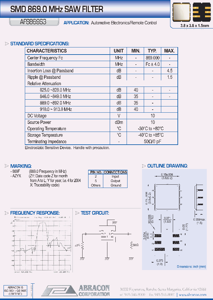 AFS869S3_4241019.PDF Datasheet