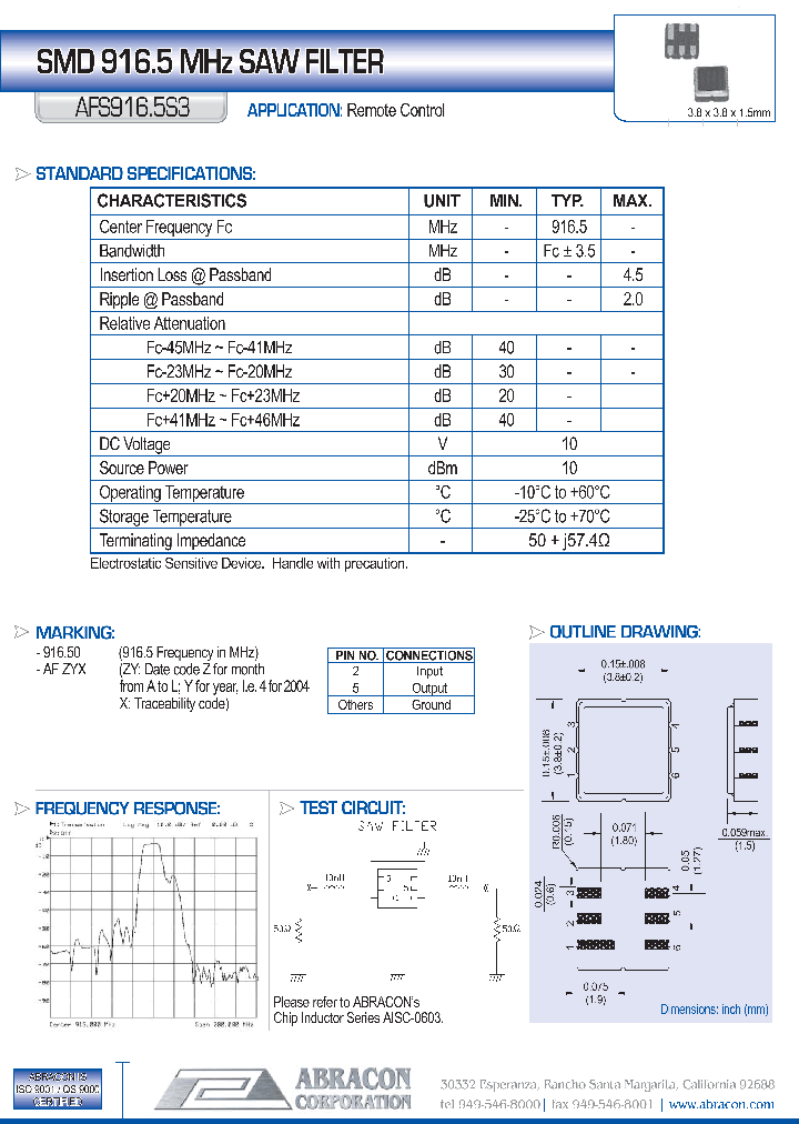 AFS9165S3_4243958.PDF Datasheet