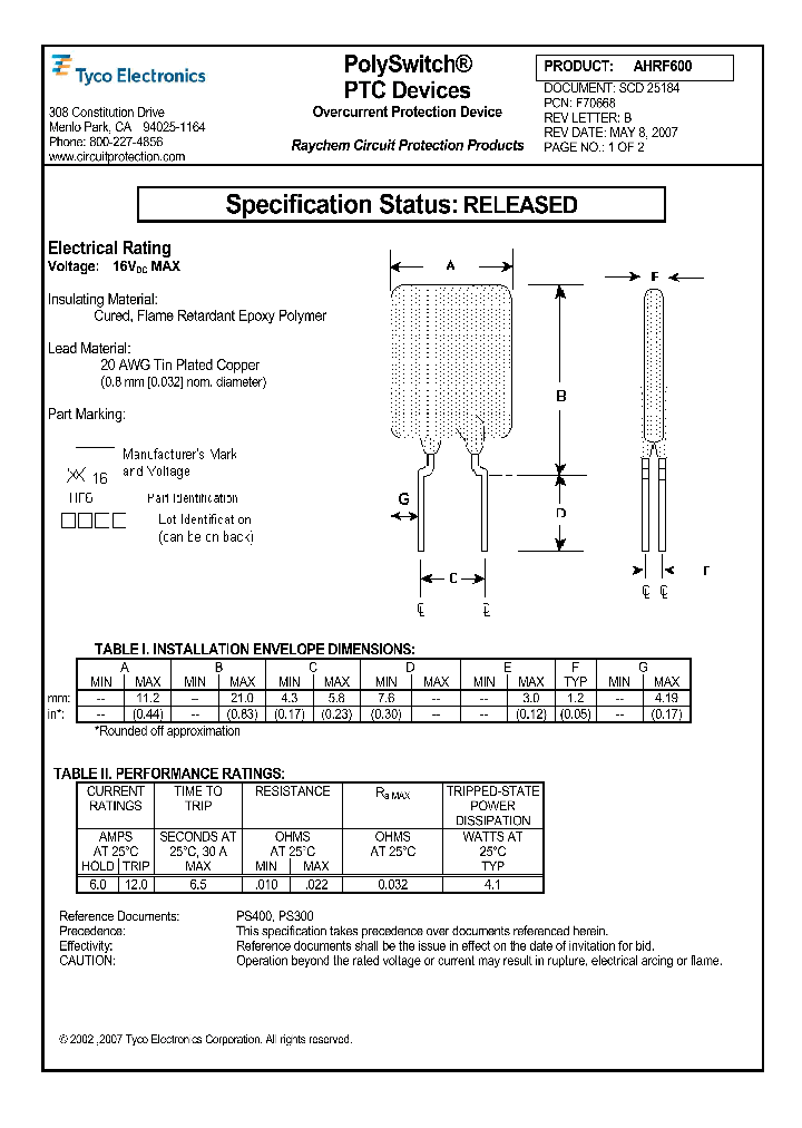 AHRF6001_4646139.PDF Datasheet