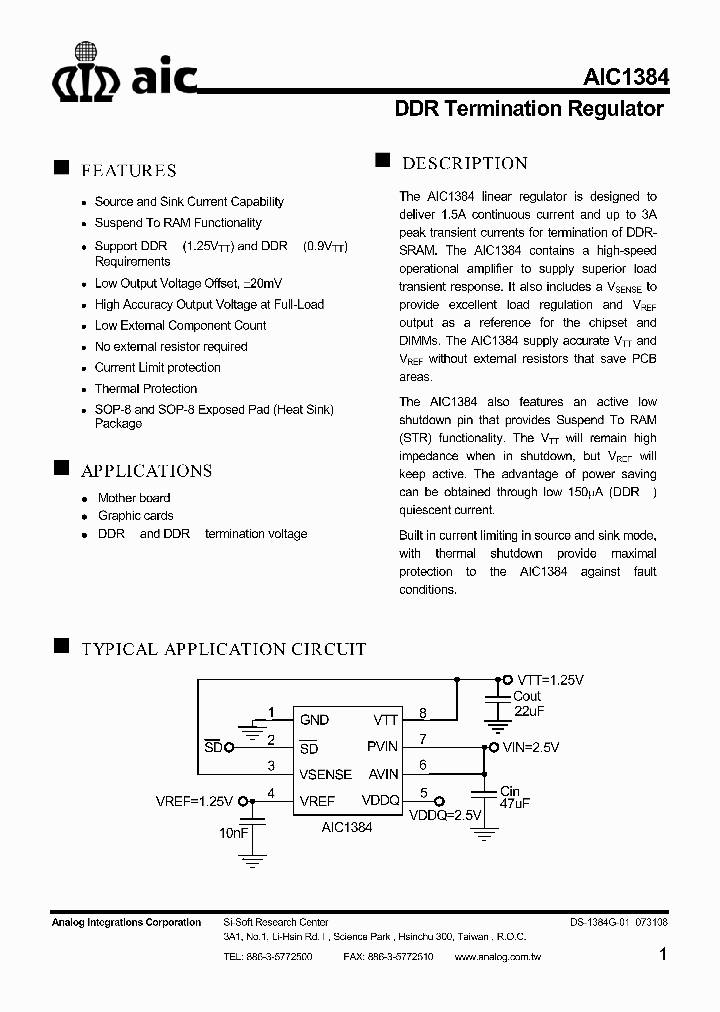 AIC1384_4415347.PDF Datasheet