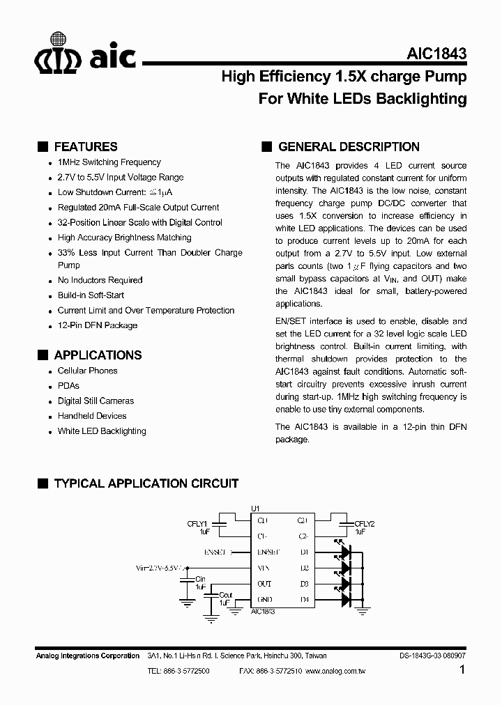 AIC1843_4444941.PDF Datasheet