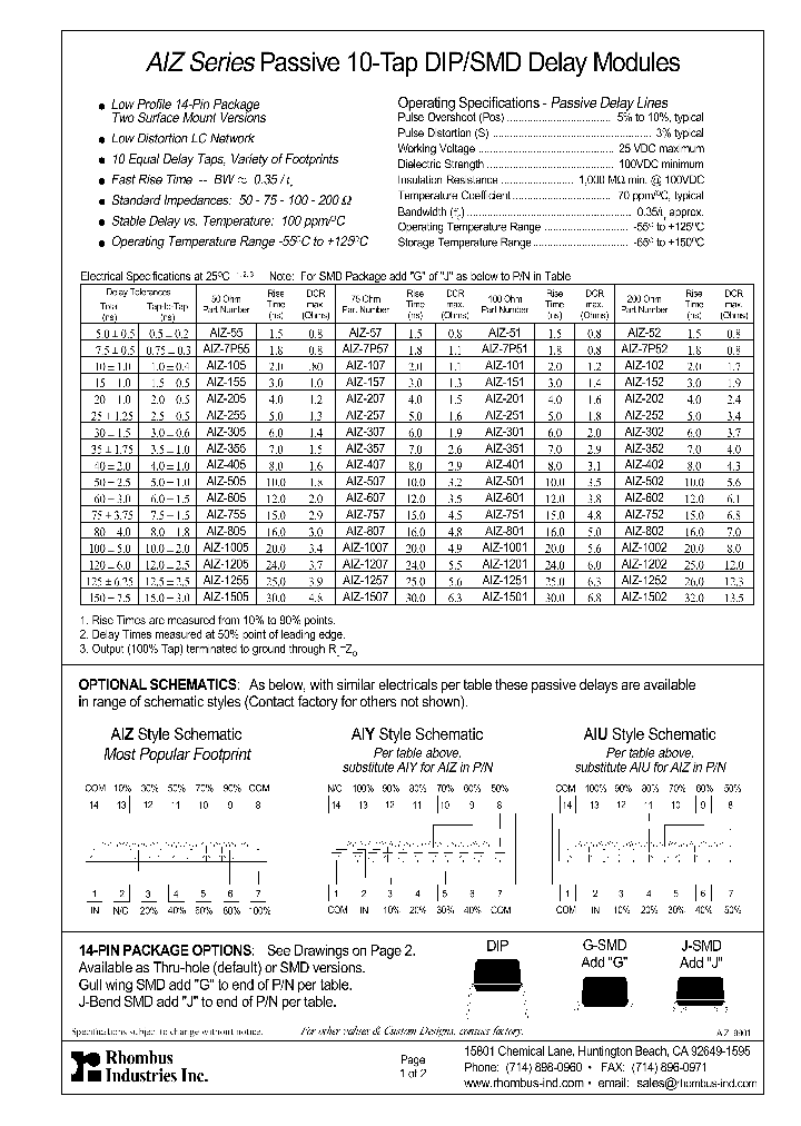 AIZ-601_4413149.PDF Datasheet