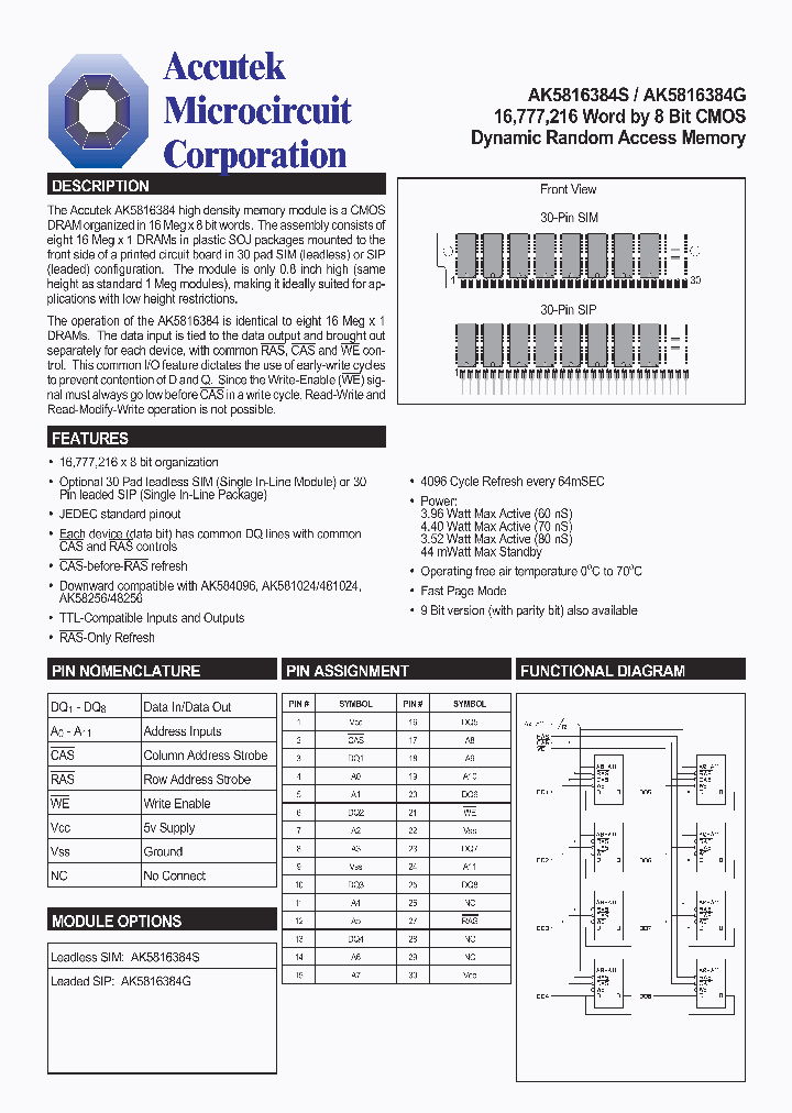 AK5816384GP-60_4234265.PDF Datasheet