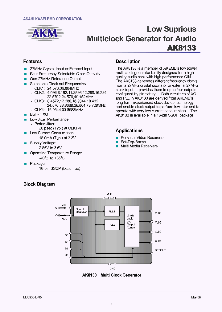 AK8133_4417722.PDF Datasheet