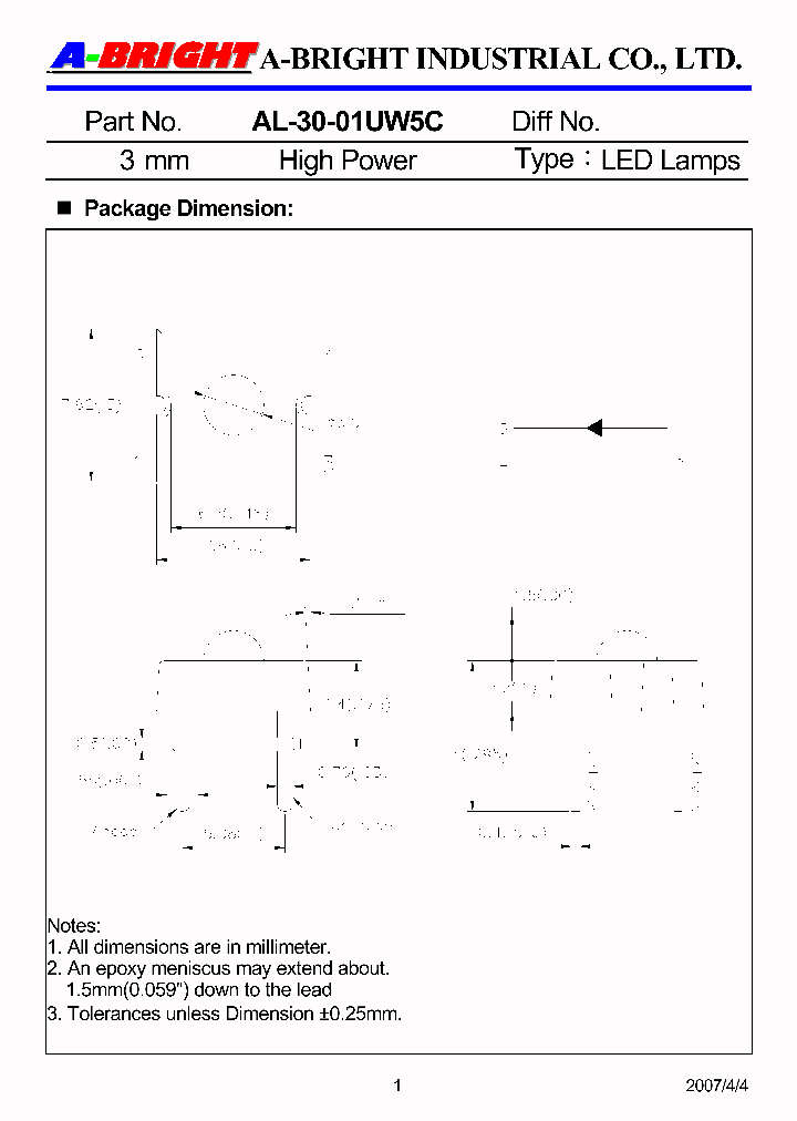 AL-30-01UW5C_4273659.PDF Datasheet