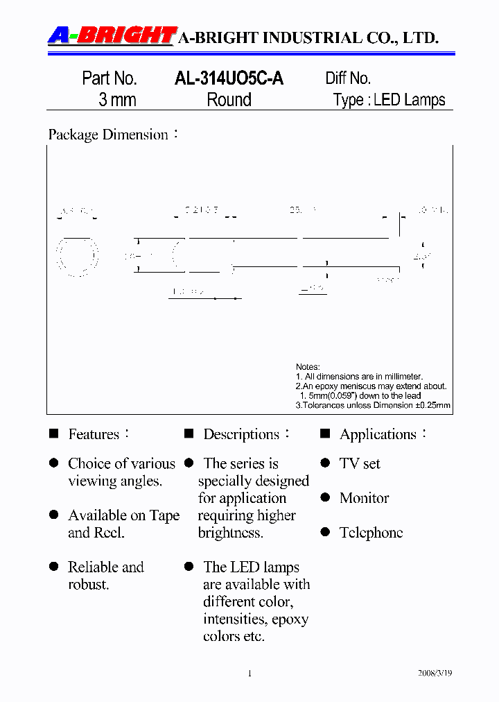 AL-314UO5C-A08_4652093.PDF Datasheet