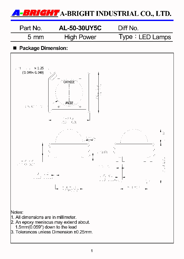 AL-50-30UY5C_4465113.PDF Datasheet