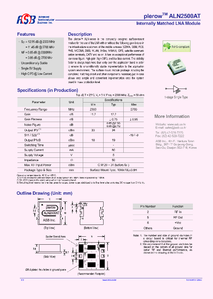 ALN2500AT_4506979.PDF Datasheet