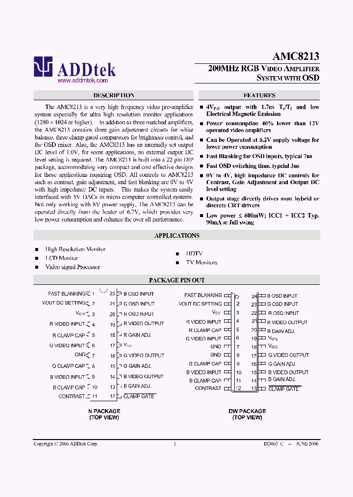 AMC8213_4176020.PDF Datasheet