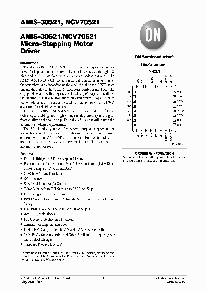 AMIS-30521_4429302.PDF Datasheet