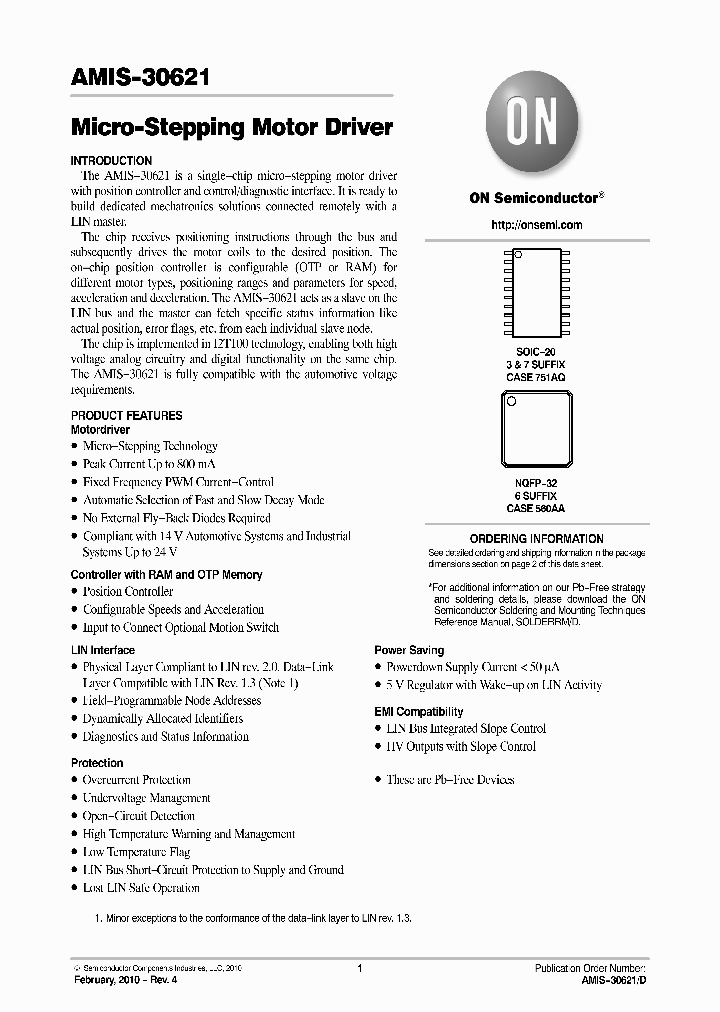 AMIS-30621_4590133.PDF Datasheet