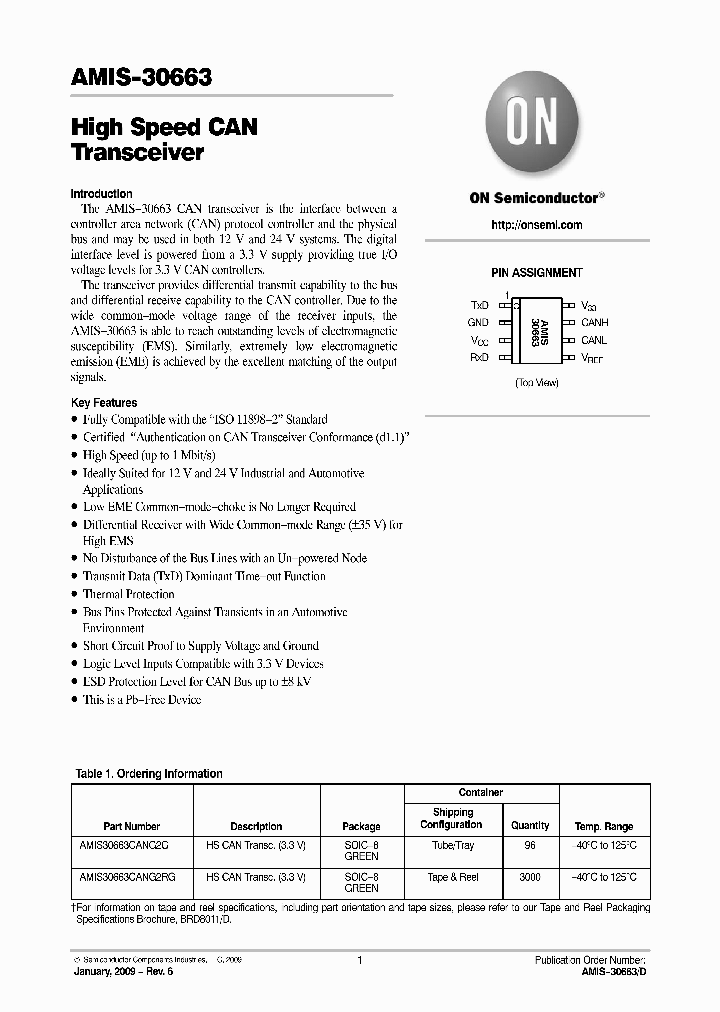 AMIS30663CANG2G_4599950.PDF Datasheet