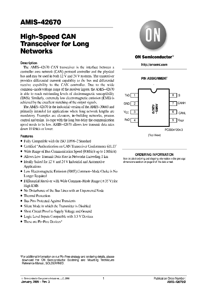 AMIS-42670_4546901.PDF Datasheet