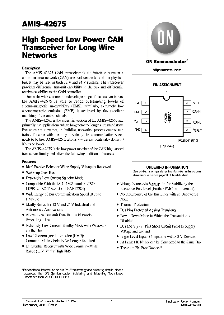 AMIS42675ICAH2G_4640493.PDF Datasheet