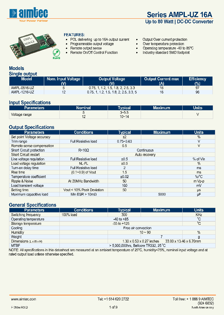 AMPL-0516-UZ_4521581.PDF Datasheet