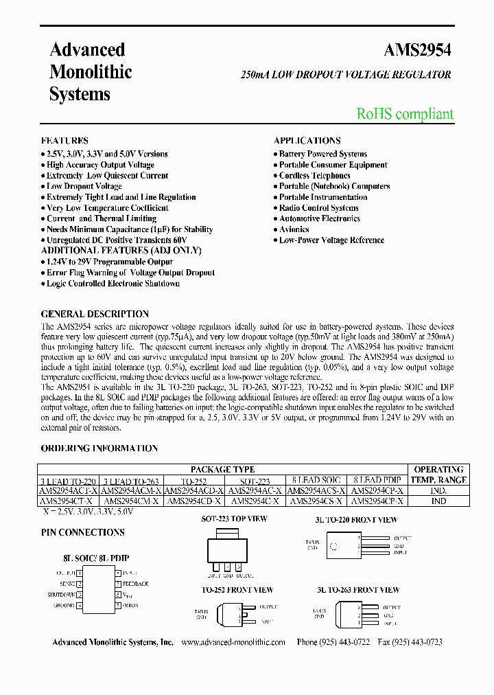 AMS2954AC-X_4258380.PDF Datasheet