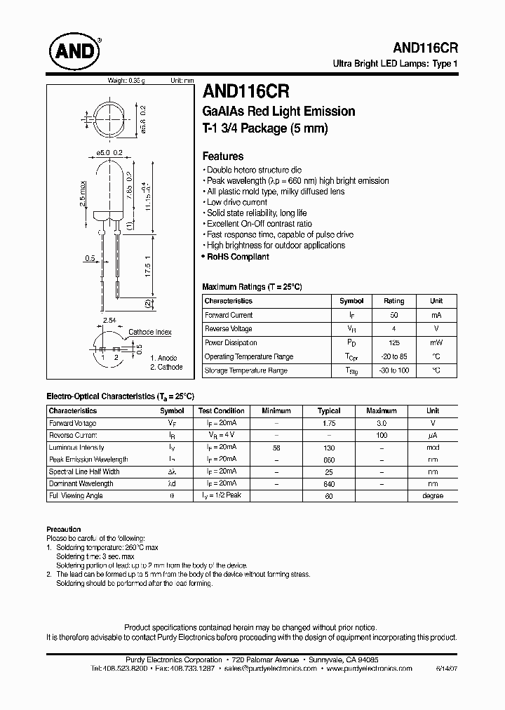 AND116CR_4550684.PDF Datasheet