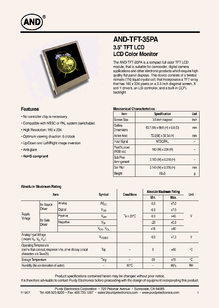 AND-TFT-35PA_4566823.PDF Datasheet