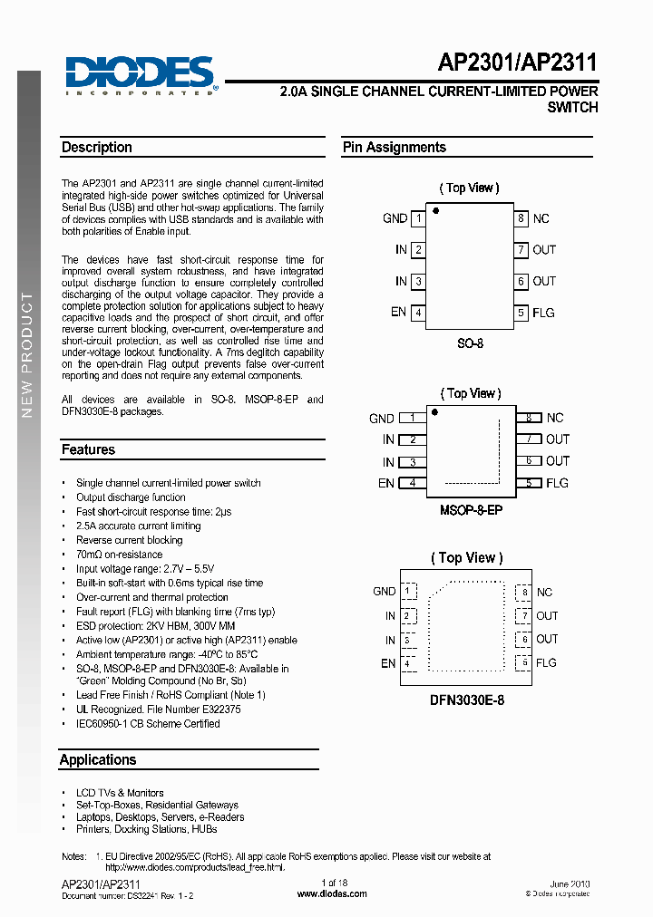 AP2301MPG-13_4602405.PDF Datasheet
