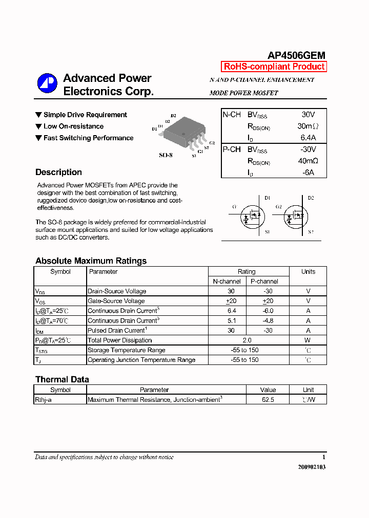 AP4506GEM_4452959.PDF Datasheet