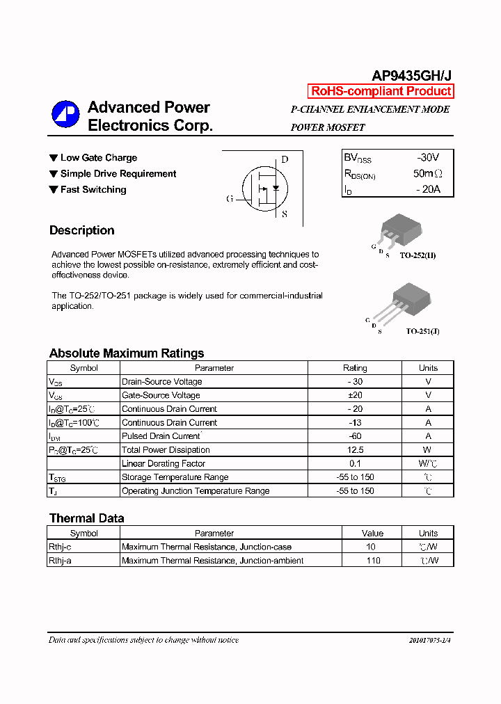 AP9435GH_4243718.PDF Datasheet