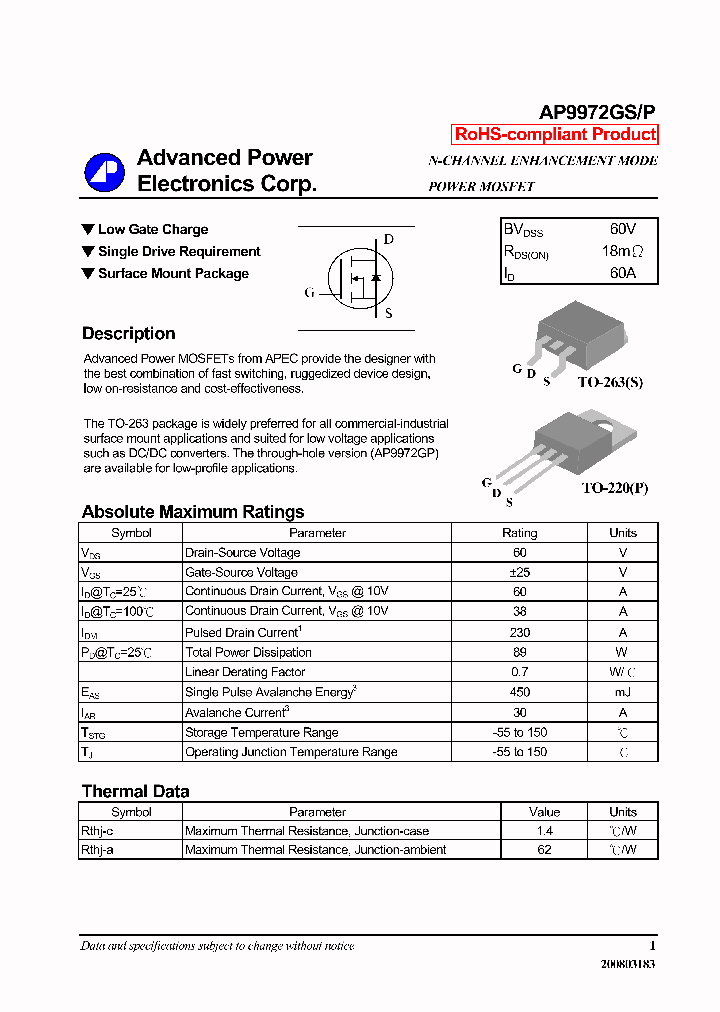 AP9972GP_4310081.PDF Datasheet