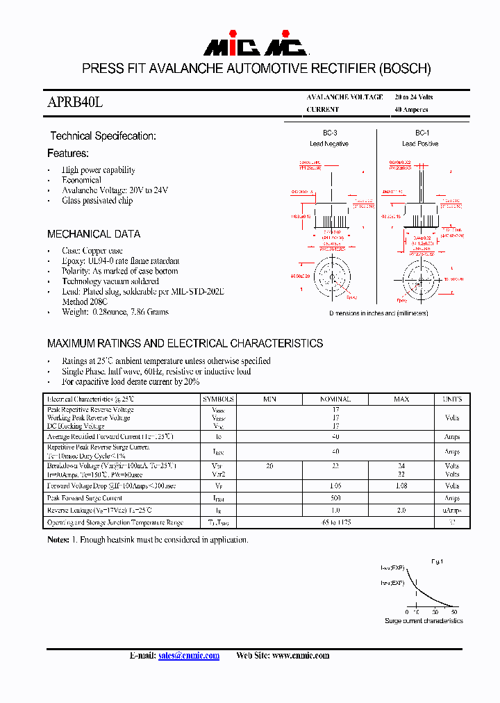 APRB40L_4446455.PDF Datasheet
