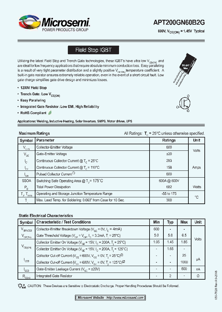 APT200GN60B2G_4562594.PDF Datasheet