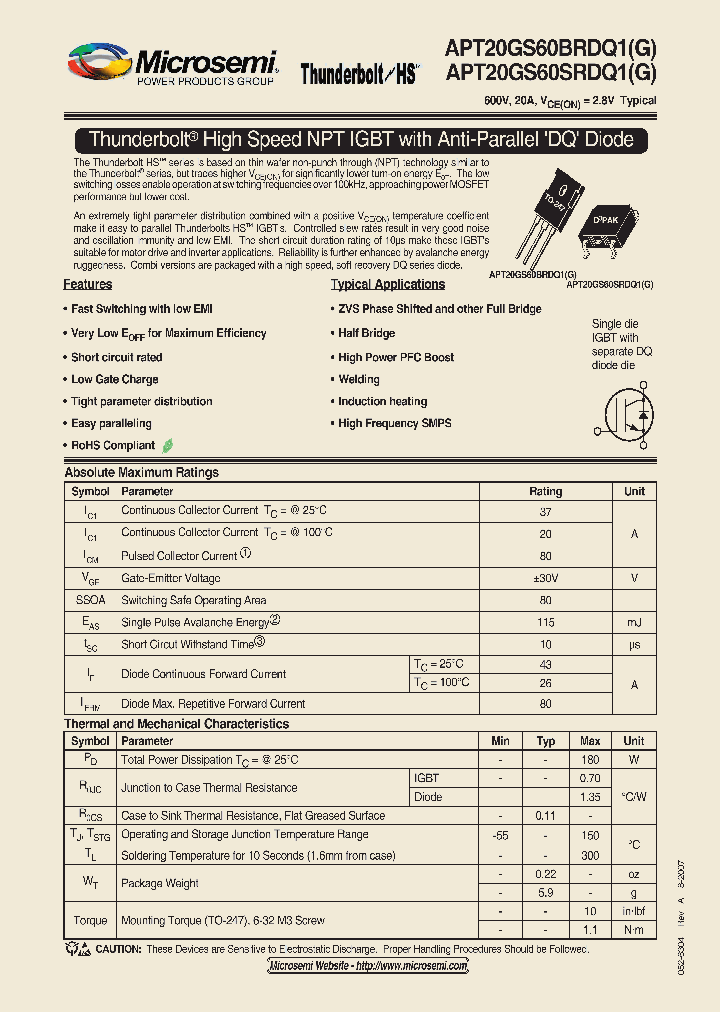 APT20GS60SRDQ1_4735113.PDF Datasheet