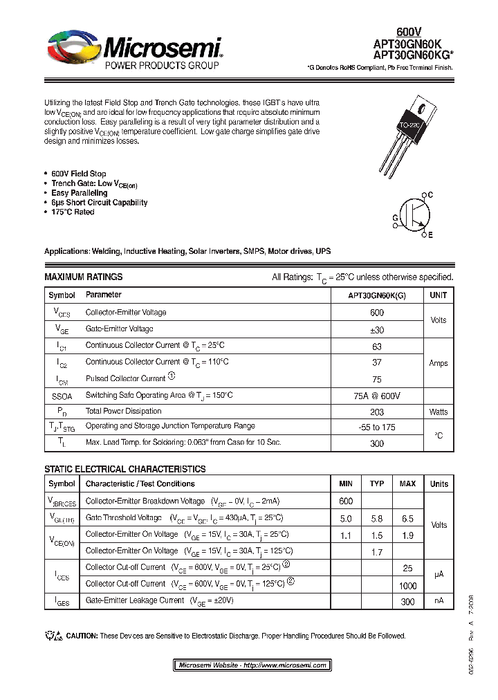 APT30GN60K_4835224.PDF Datasheet