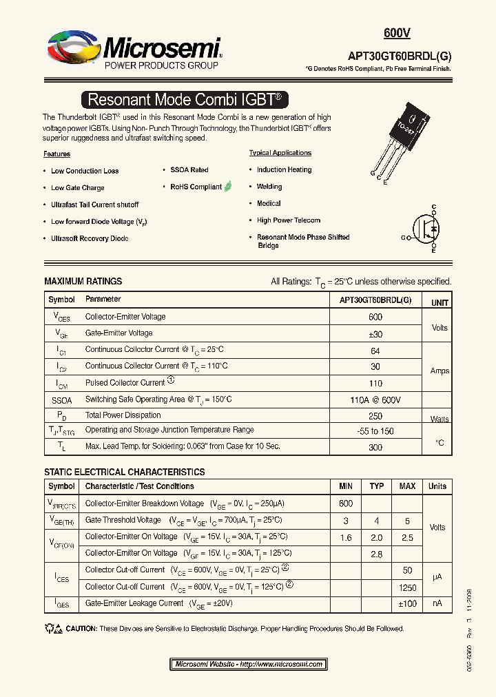 APT30GT60BRDL_4692085.PDF Datasheet