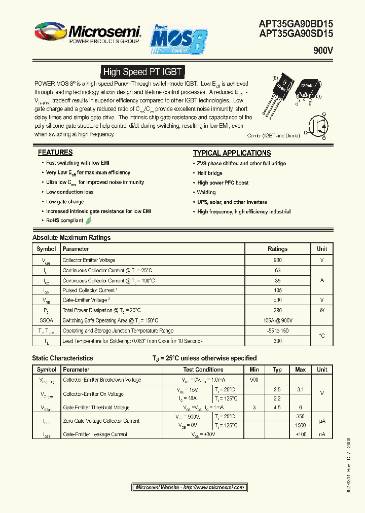 APT35GA90BD15_4703091.PDF Datasheet