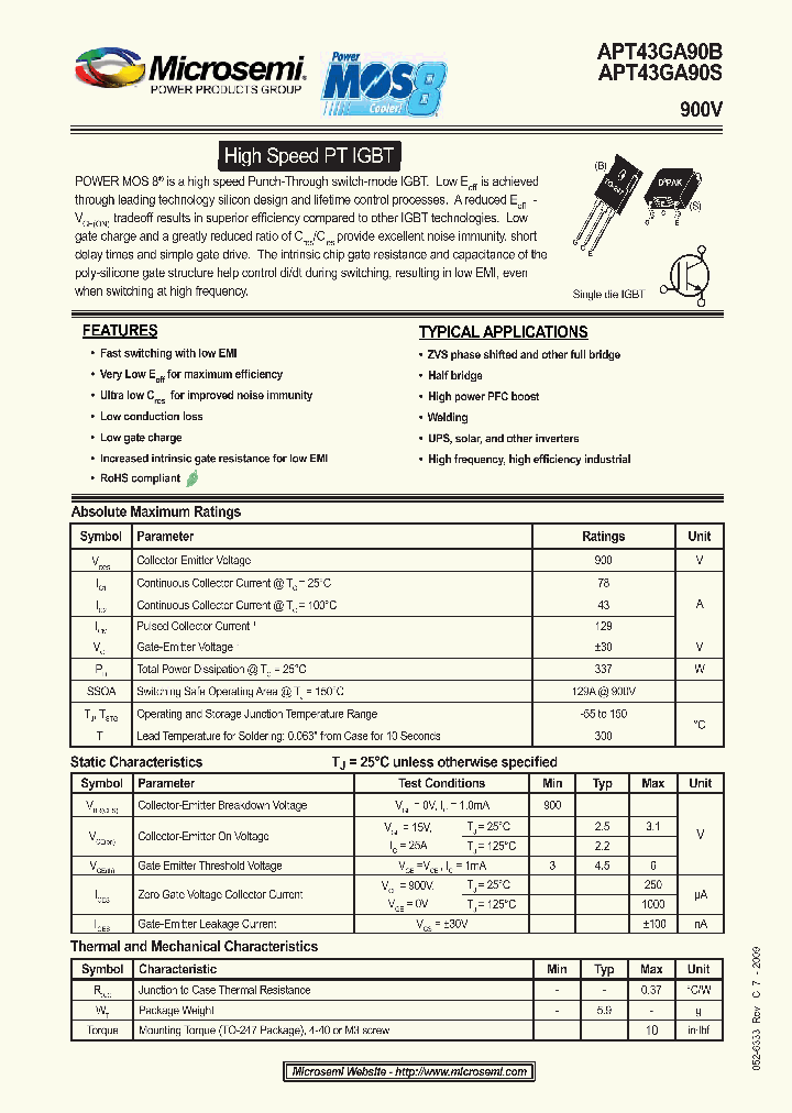 APT43GA90B_4582445.PDF Datasheet