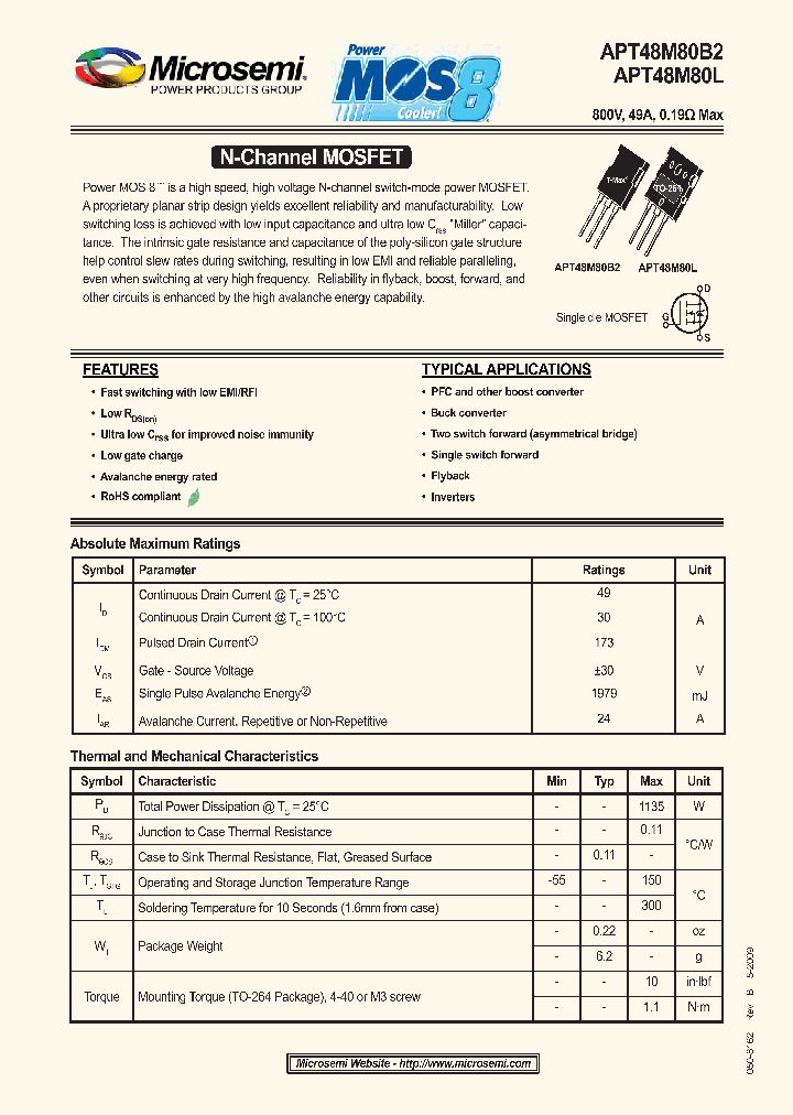 APT48M80B2_4487055.PDF Datasheet