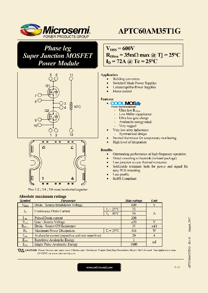 APTC60AM35T1G_4581945.PDF Datasheet