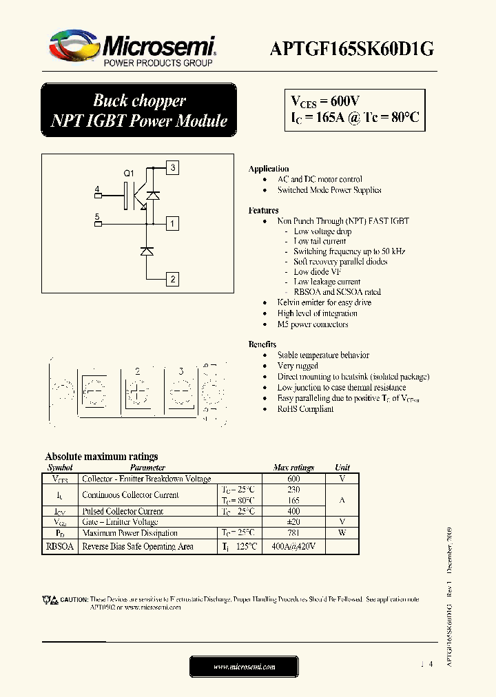 APTGF165SK60D1G_4810785.PDF Datasheet