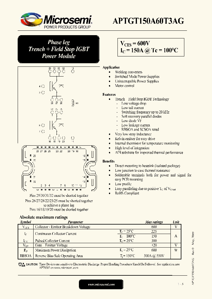 APTGT150A60T3AG_4608884.PDF Datasheet
