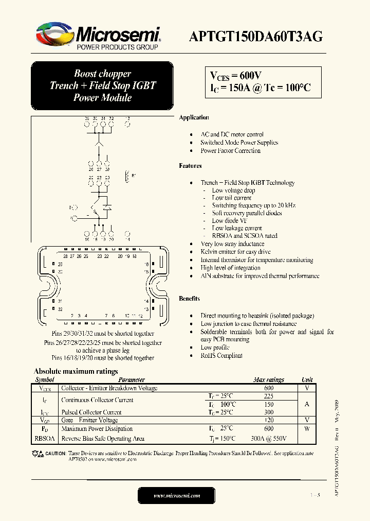 APTGT150DA60T3AG_4718310.PDF Datasheet