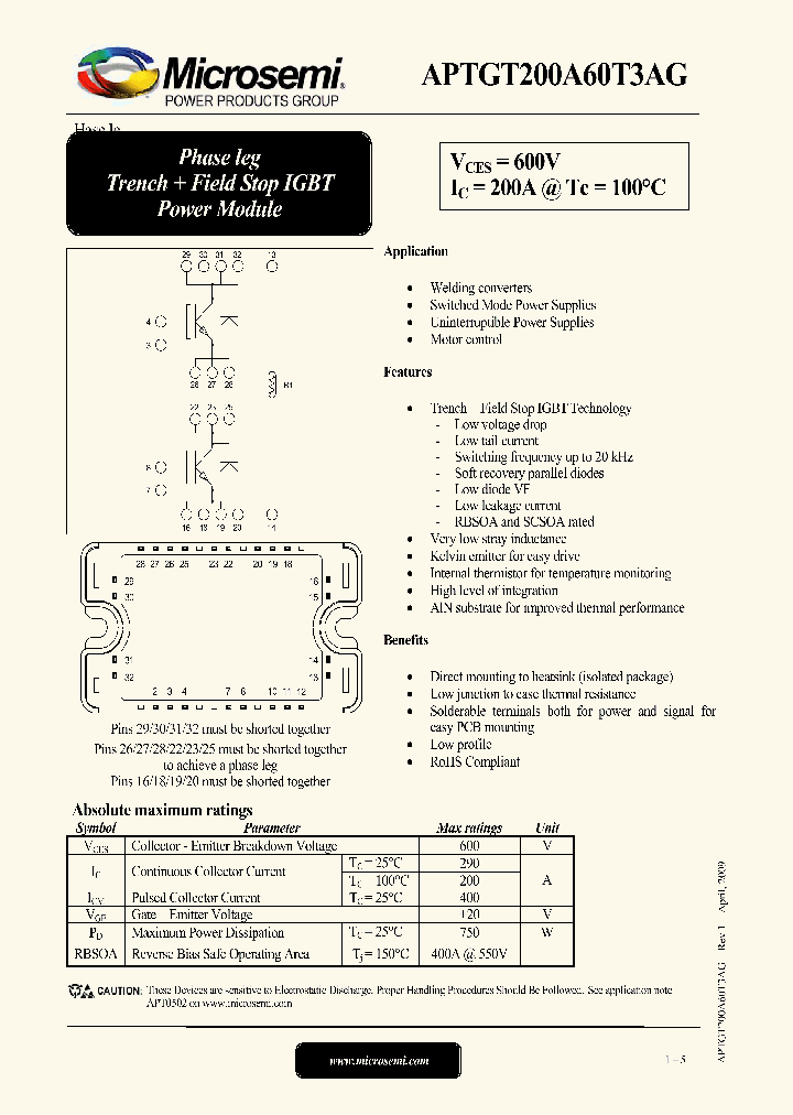 APTGT200A60T3AG_4600708.PDF Datasheet