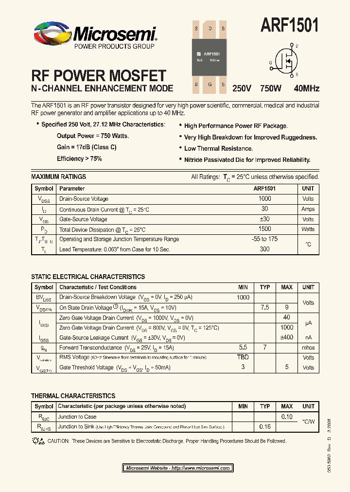 ARF1501_4636121.PDF Datasheet